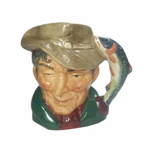 Royal Doulton The Poacher Mug Cup Jug 4" D6515 Vintage EUC